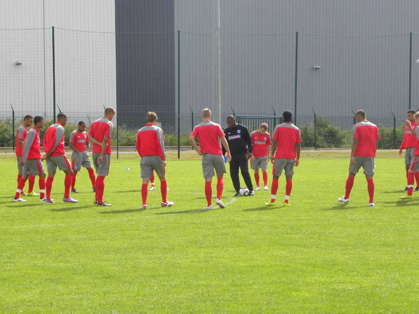 Noel Blake and England U19s